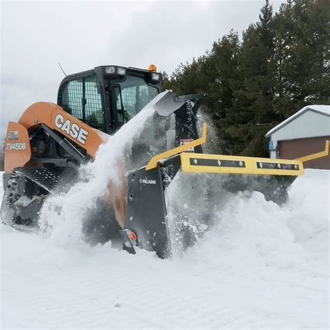 Skid Steer Ice Shark Snow Blower 